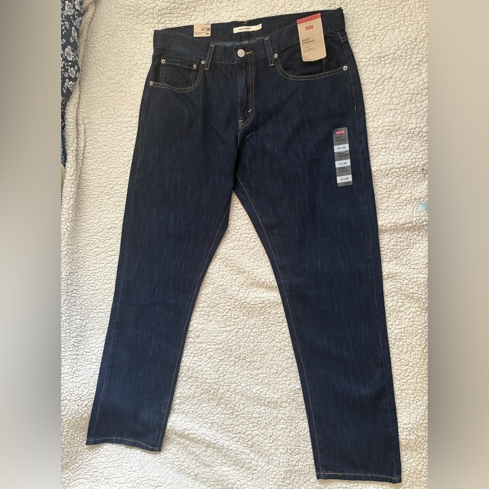 Levi's Women's Dark Blue Straight Leg Jeans